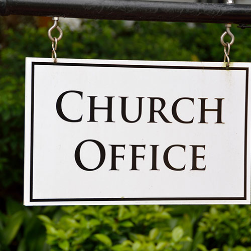 Church Office Custom Signs in DFW, FL